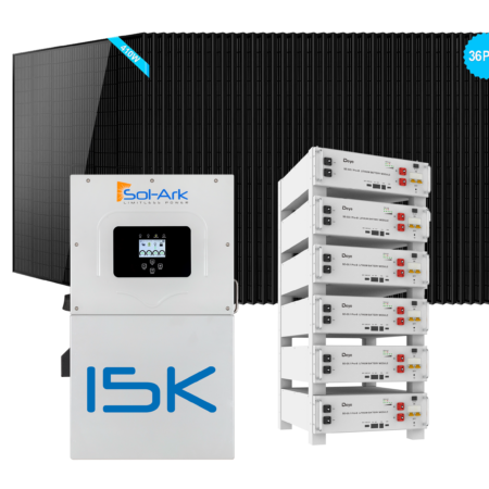 Sol Ark 15k 2p+6xse G5.1 Pro B+36x410w Panels